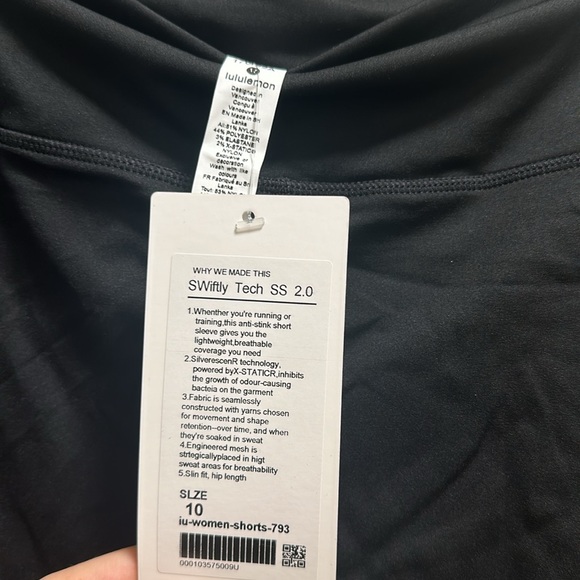 Lulu lemon swiftly tech biker short matching set - Picture 3 of 3